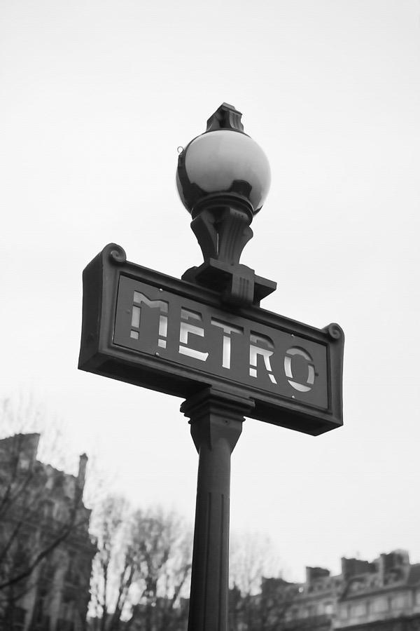 Paris Metro Photograph by Art Block Collections
