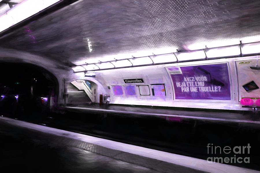 Paris Metro Dreams Photograph by Mel Steinhauer