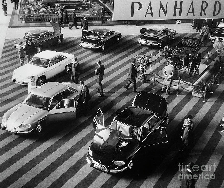 Paris Motor Show October 7, 1967 Photograph by French School