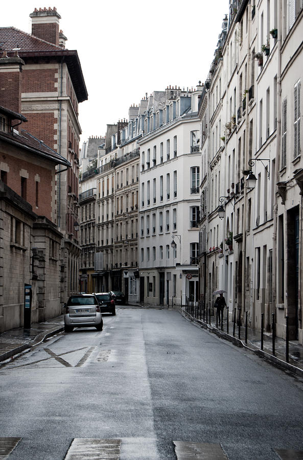 Paris Neighborhood Marais - No Right Turn 1 Photograph by Jani Freimann