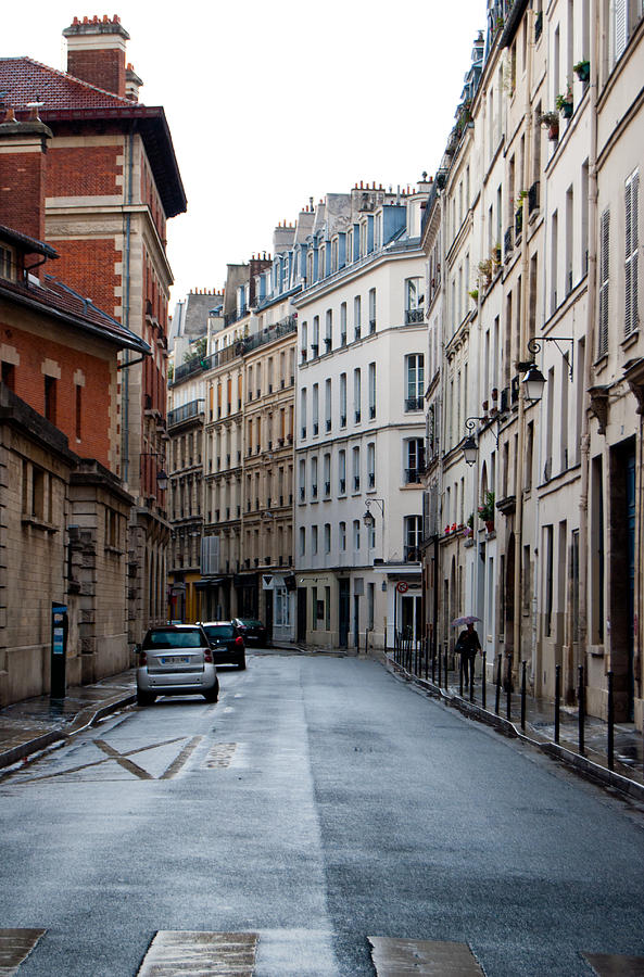 Paris Neighborhood Marais - No Right Turn Photograph by Jani Freimann