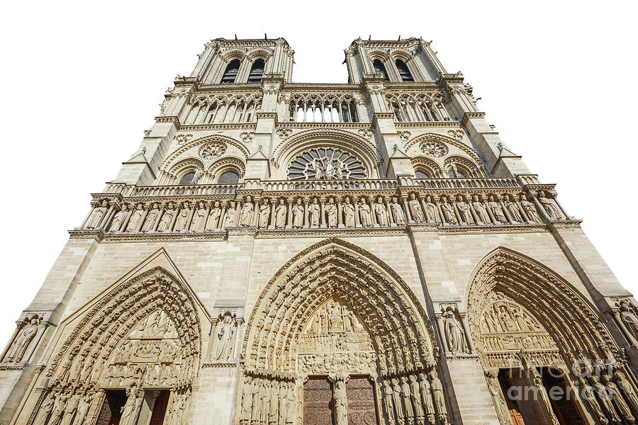 Paris Notre Dame Photograph by Benny Marty
