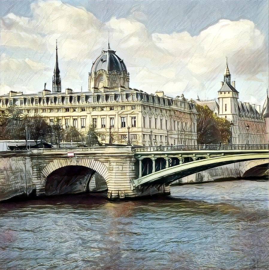 Paris on My Mind Digital Art by Bellanda