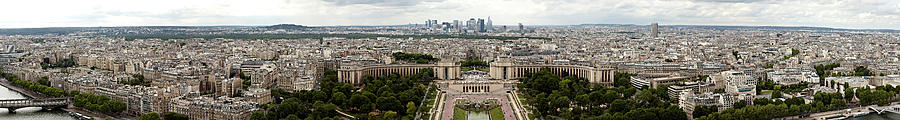 Paris Photograph - Paris Panorama by Daniel Troy