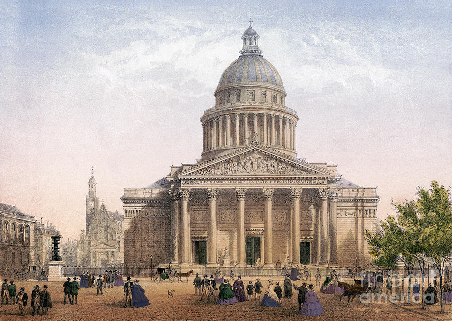 PARIS, PANTHEON, c1875 Drawing by Granger
