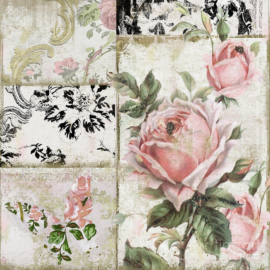 Pink Roses Painting - Paris Pink Tea Roses by Mindy Sommers