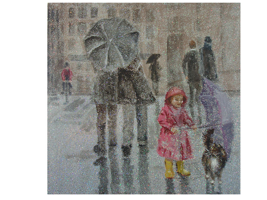 Paris Purrcipitation Painting