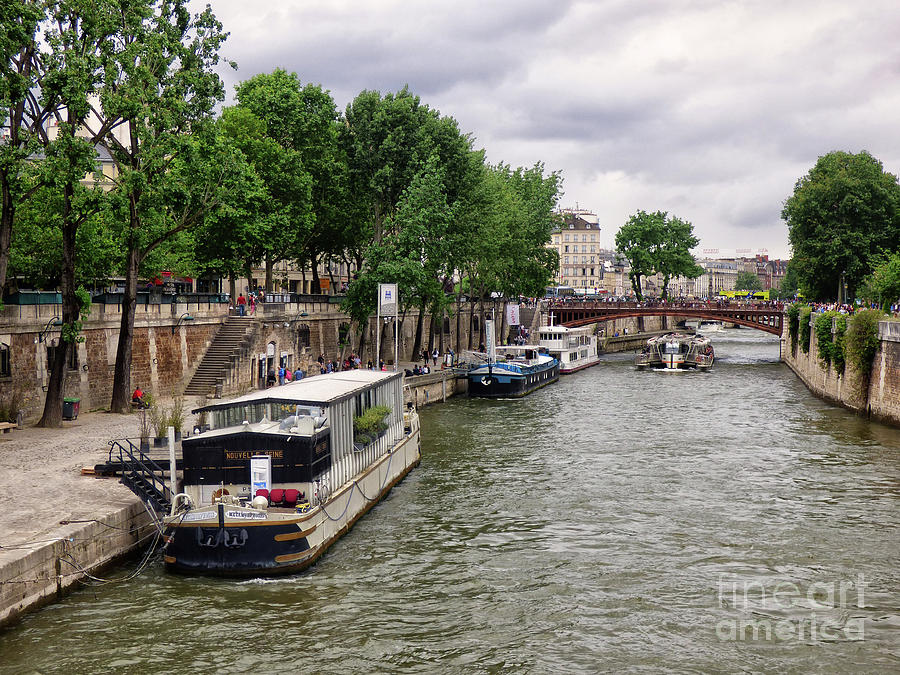 Paris River Seine Photograph by Lynn Bolt