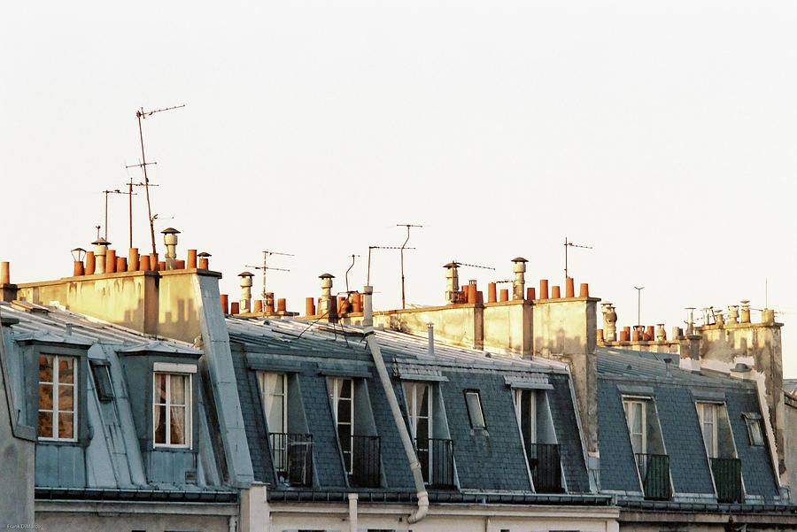 Paris Rooftops Photograph by Frank DiMarco