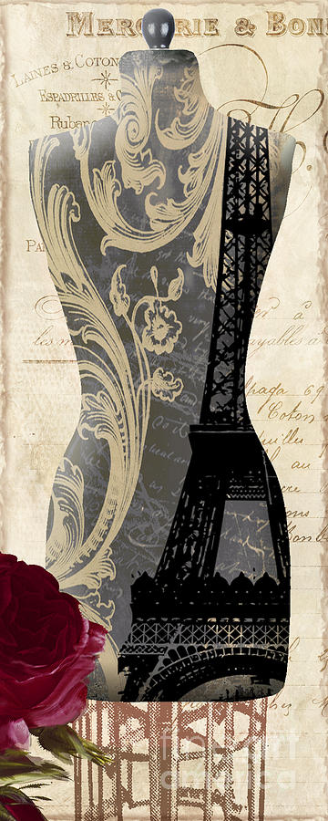 Paris Seamstress II Painting by Mindy Sommers