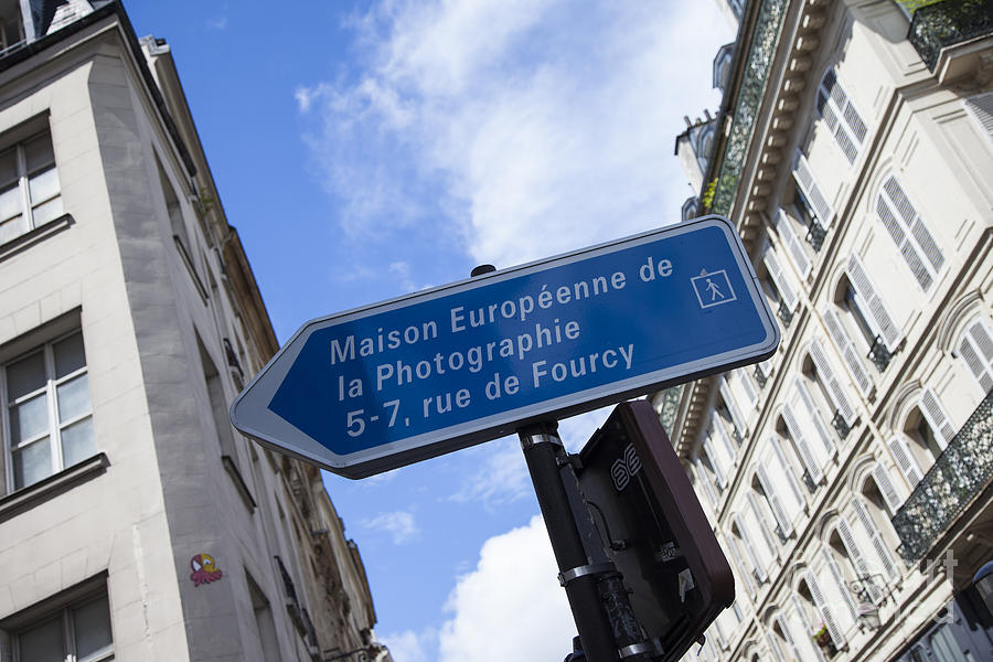 Paris Sign Photograph by Timothy Johnson - Pixels