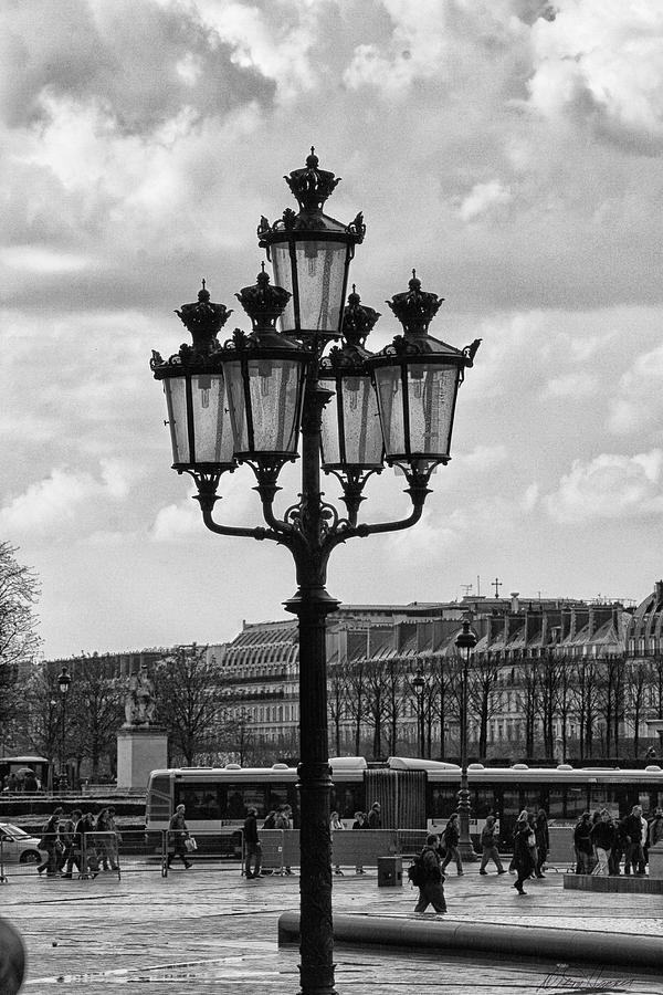 Paris Street Lamps Photograph by Diana Haronis