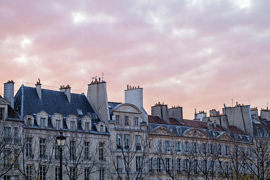 Paris Sunset Photograph by Melanie Alexandra Price
