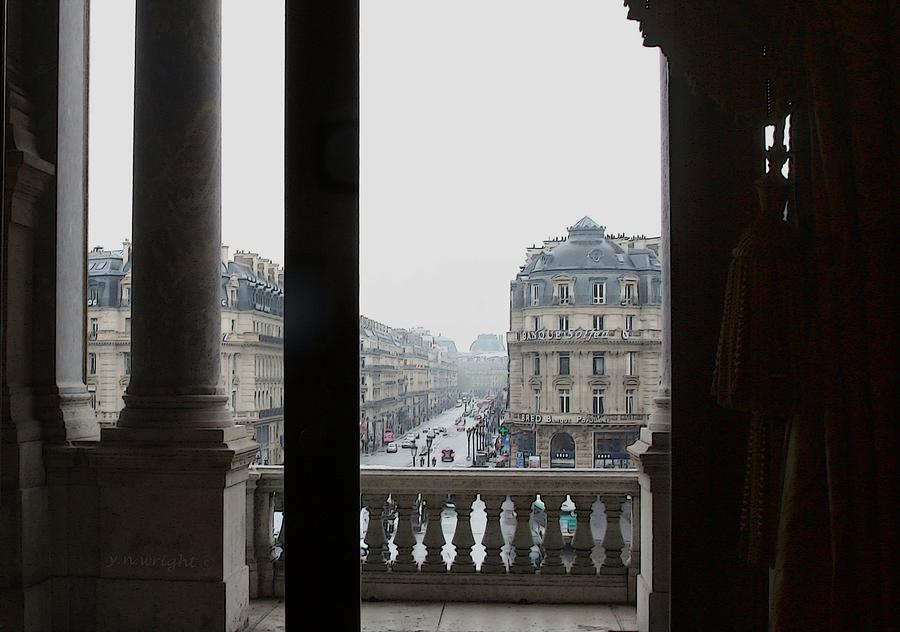 Paris - View from the Opera Garnier Photograph by Yvonne Wright