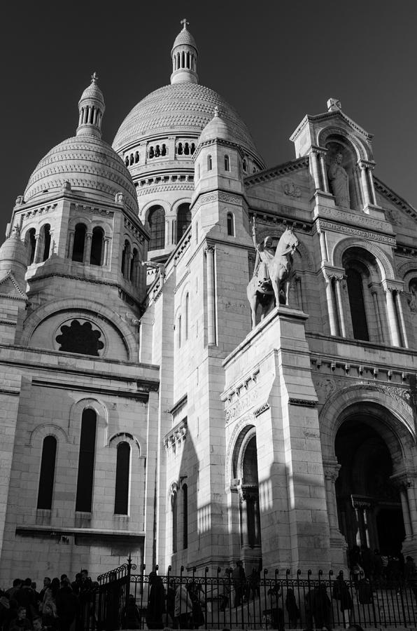 Paris Visit to Sacre Coeur Cathedral Photograph by Miguel Winterpacht