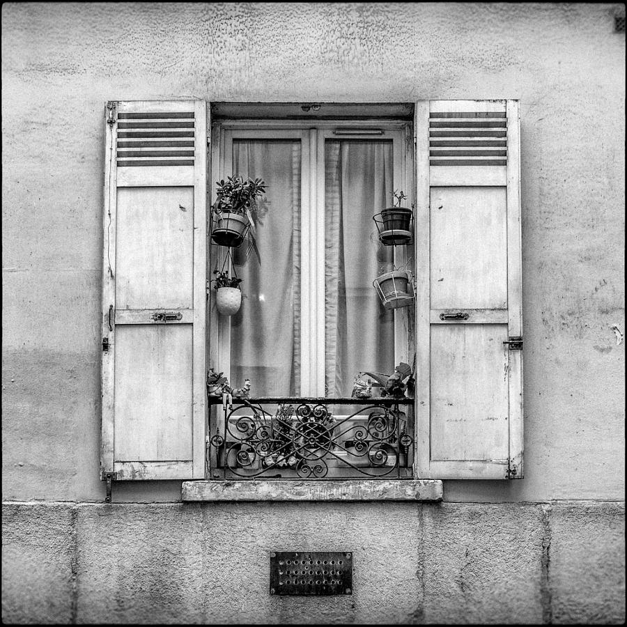 Paris Photograph - Paris Window by Lazh Lo