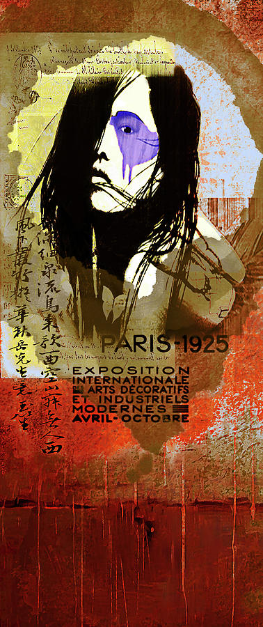 Paris1925 Digital Art by Jeff Burgess