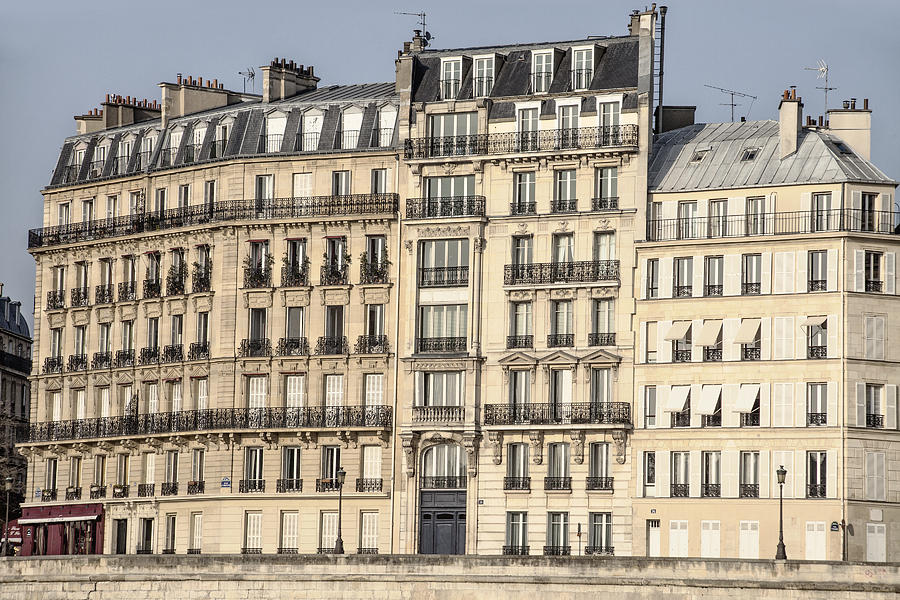 Parisian Architecture Photograph by Andrew Soundarajan