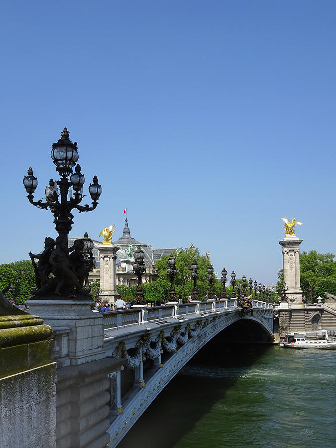 Parisian Bridge Photograph by Gordon Beck