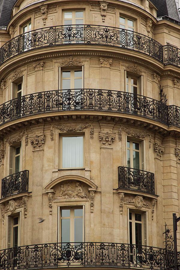 Parisian Building Facades - 1  Photograph by Hany J
