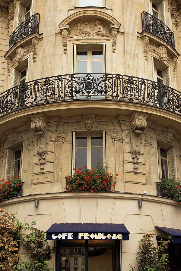 Parisian Building Facades - 3 Photograph by Hany J