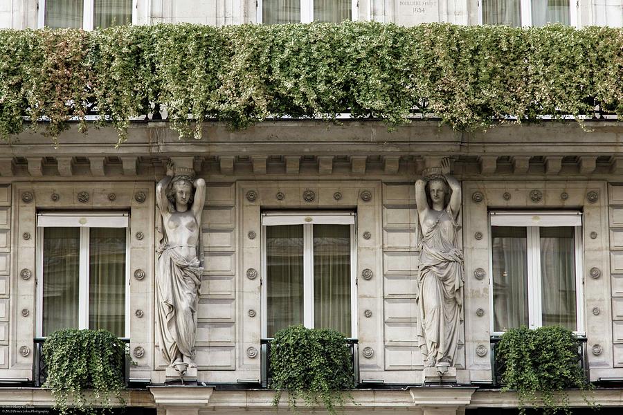 Parisian Building Facades - 7 Photograph by Hany J