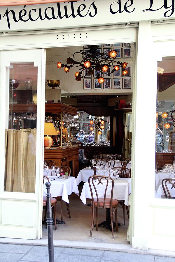 Paris Photograph - Parisian Dining by Sean Flynn Paris Photograph - Parisian Dining by Sean Flynn