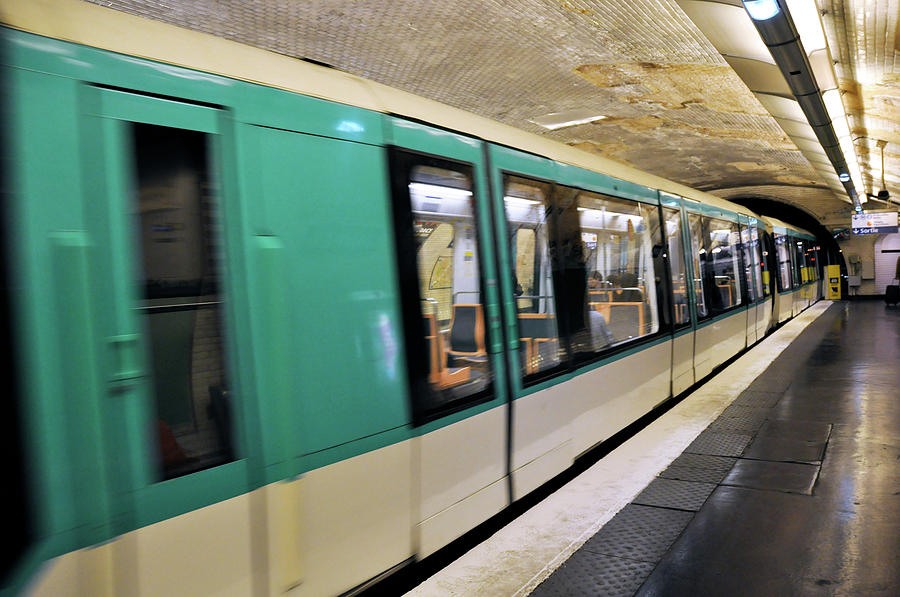 Parisian metro station Photograph by Dutourdumonde Photography