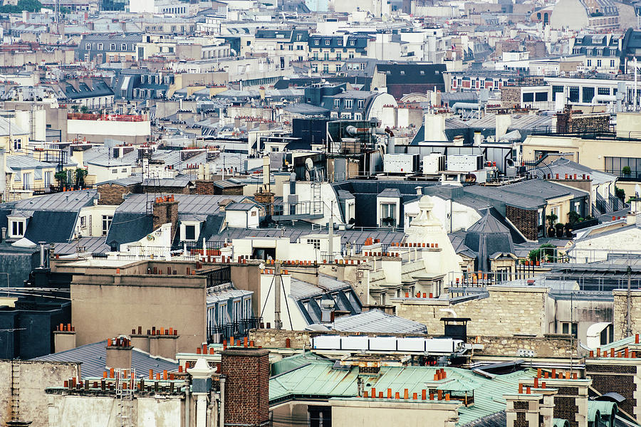 Parisian Rooftops Photograph by Dutourdumonde Photography