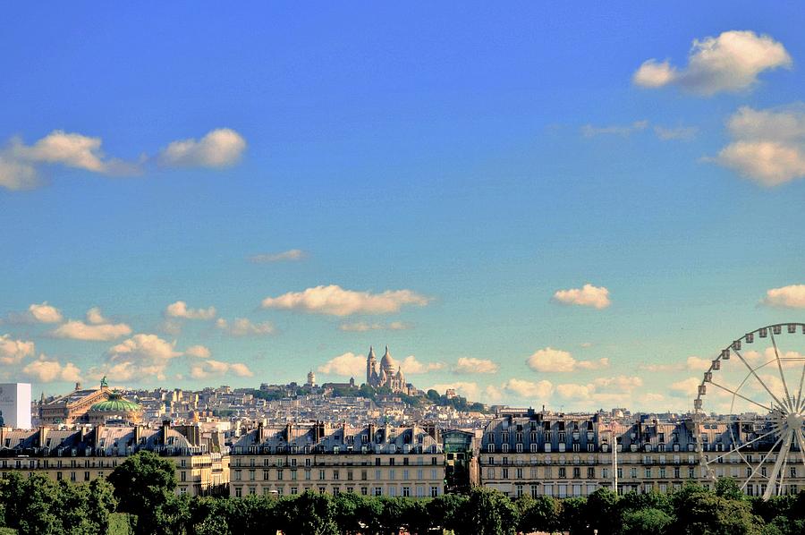 Parisian Skyline Photograph
