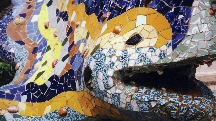 Park Guell, Barcelona No. 2-1 Photograph by Sandy Taylor