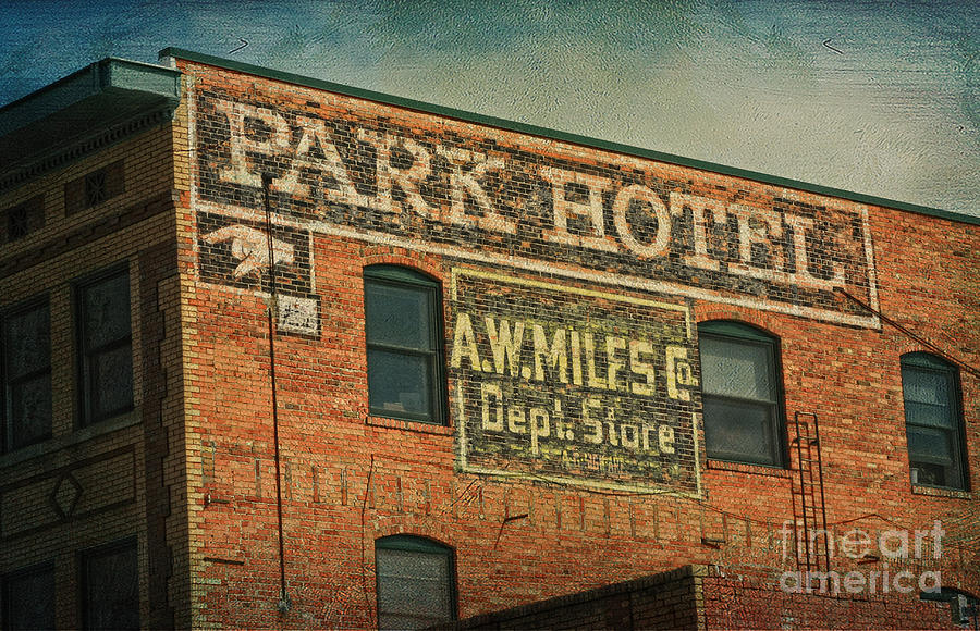 Park Hotel Wall art Photograph by Chris England | Fine Art America