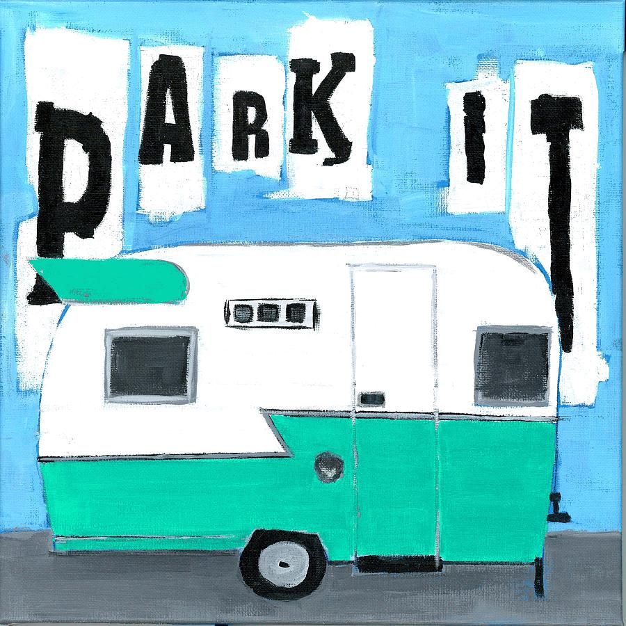 PARK IT-AQUA by Debbie Brown PARK IT-AQUA by Debbie Brown