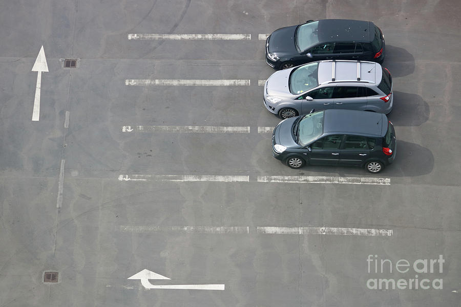 Parked Cars Photograph by Julia Gavin