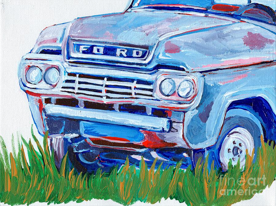 Parked Memories 2 Painting by Anne Seay