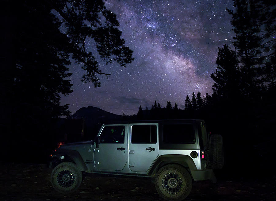 Parked Under the Milky Way  Photograph by Marnie Patchett