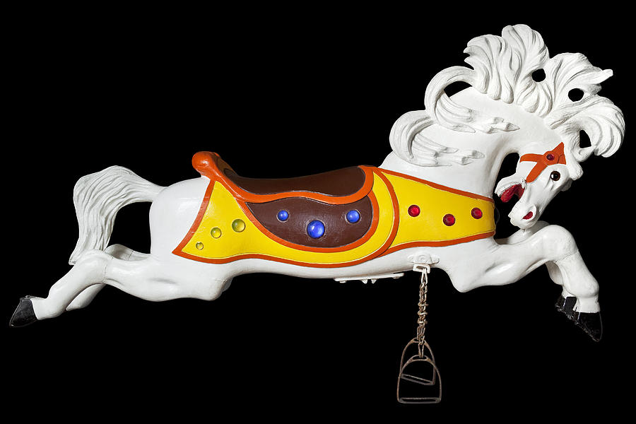 Parker Flying Carousel Horse 2 Photograph by Kelley King
