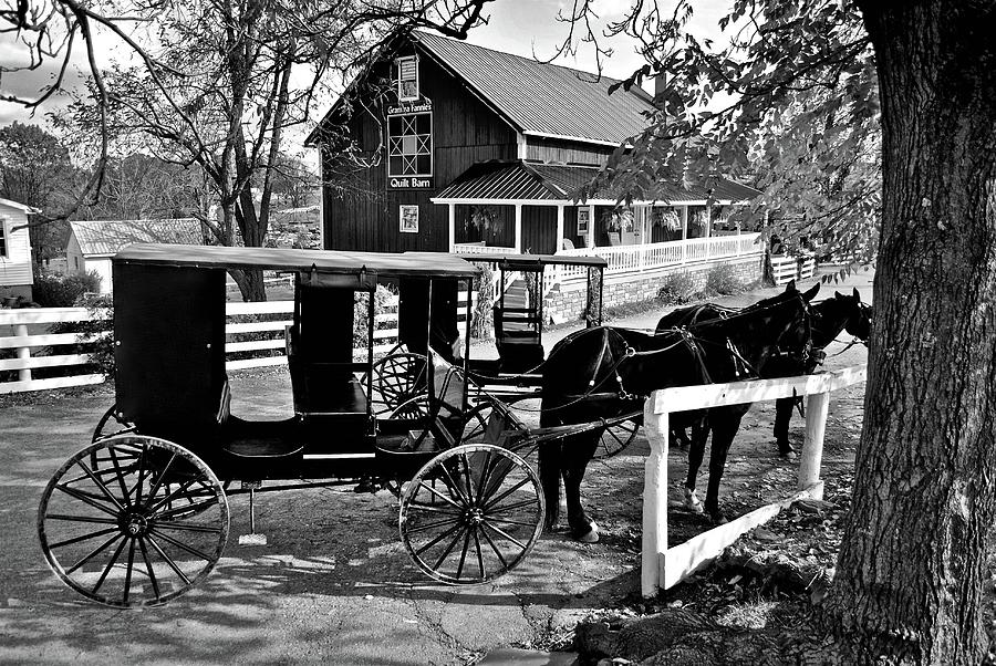 Parking in Amish Country Photograph by Frozen in Time Fine Art Photography