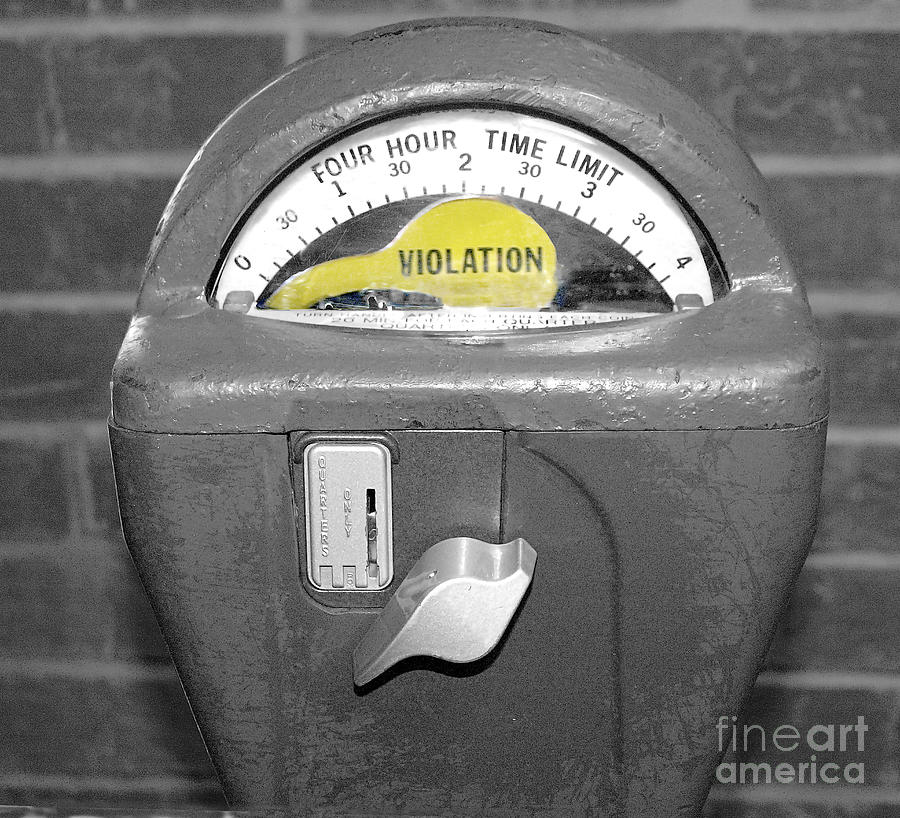 Parking Meter Photograph by Raymond Earley