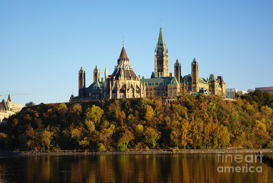 Parliament Hill In Ottawa, Canada Photograph by Scimat