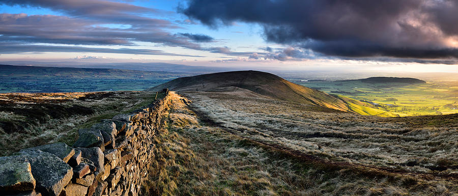 Parlick fell panorama Photograph by Alex Johnson - Fine Art America