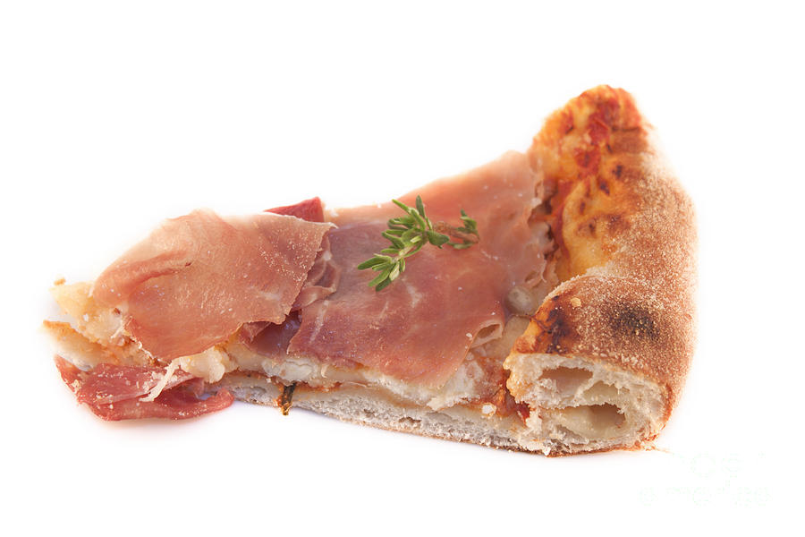 erklære uddrag skrubbe Parma ham pizza slice Photograph by D R - Pixels