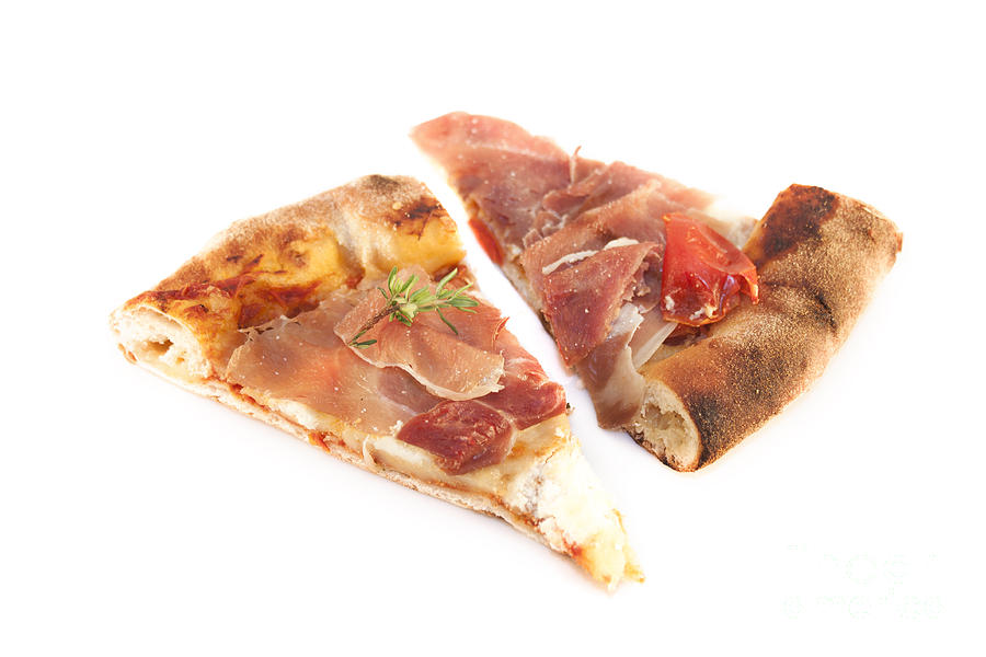 hvor som helst tale Halvkreds Parma ham pizza slices Photograph by D R - Fine Art America