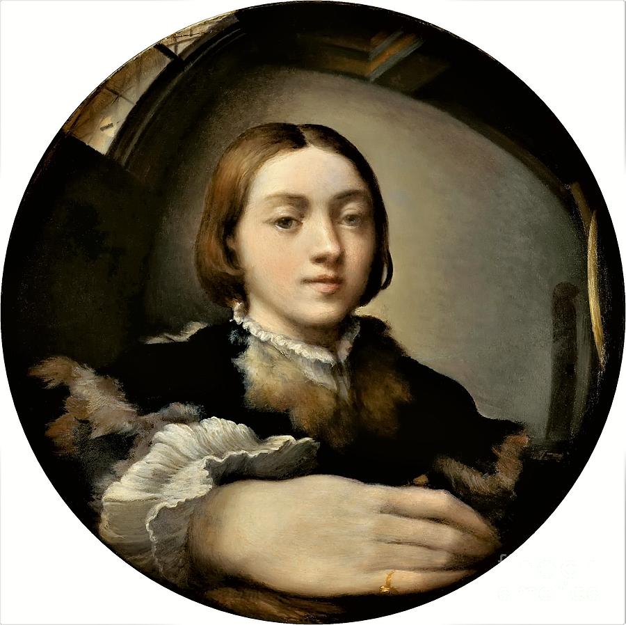 Parmigianino Self Portrait Painting