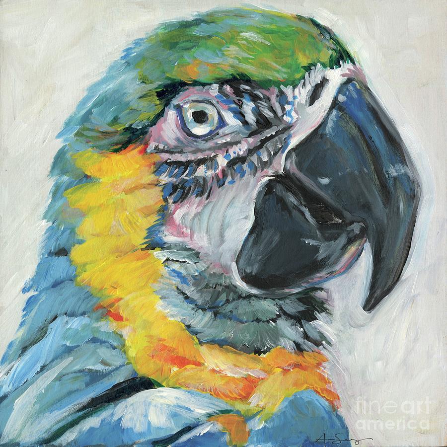 Parrot 2  Painting by Anne Seay