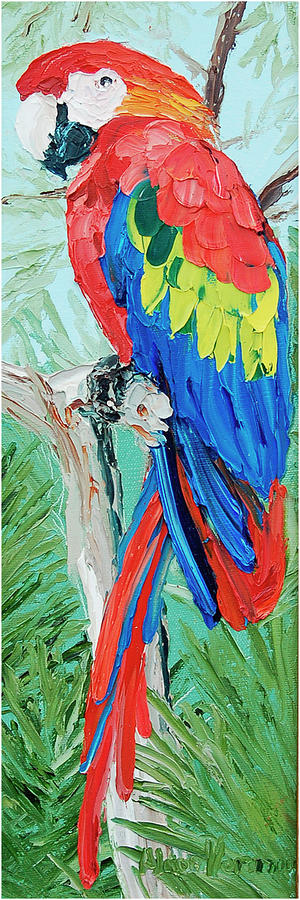 Parrot Painting by Alison Vernon - Fine Art America