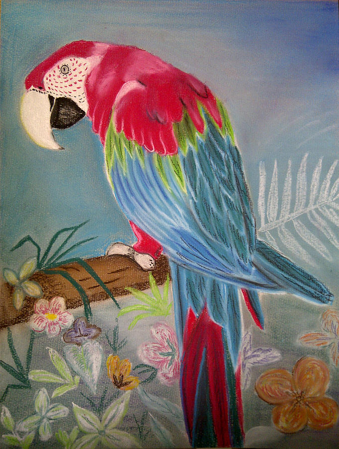 Parrot Painting - Parrot by Iven Maniscalco