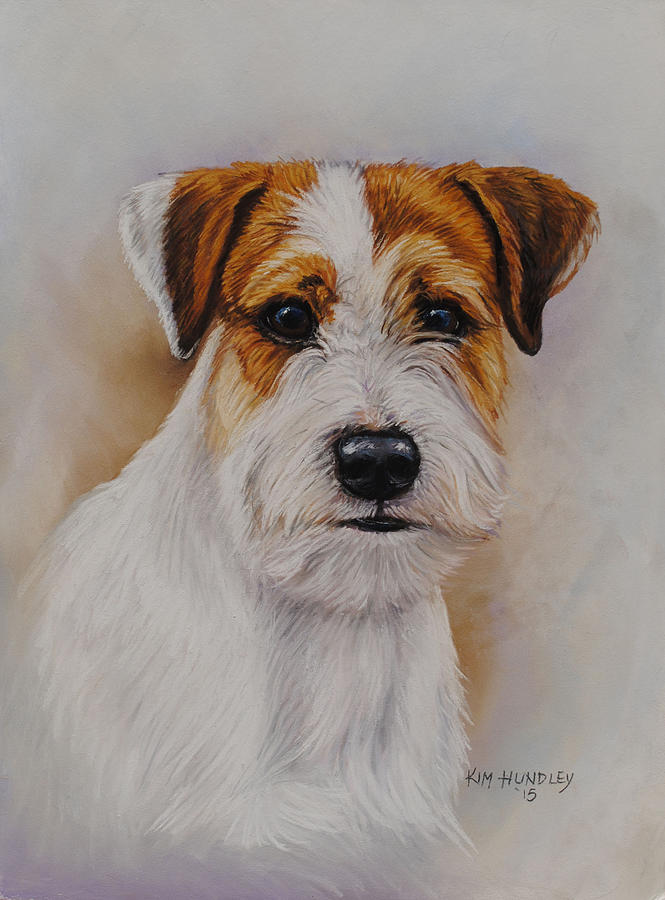 Parson Russell Terrier Pastel by Kimberly Hundley - Fine Art America