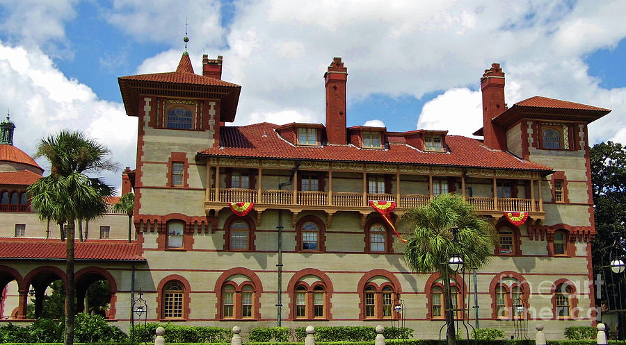 Part Of Flagler College Photograph by D Hackett