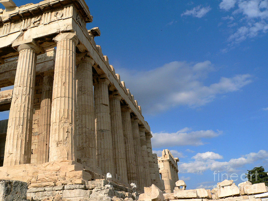 Parthenon Photograph by David Bearden